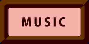 チョコのイラストのMusicボタン